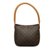 Louis Vuitton Vintage Pre-owned Canvas handvskor Brown, Dam