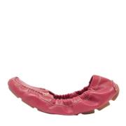 Prada Vintage Pre-owned Laeder lgskor Pink, Dam