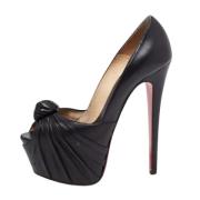 Christian Louboutin Pre-owned Pre-owned Laeder klackskor Black, Dam