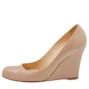 Christian Louboutin Pre-owned Pre-owned Laeder klackskor Beige, Dam