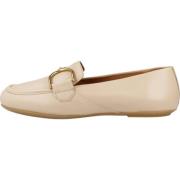 Geox Stiliga Palmaria Loafers för Kvinnor Beige, Dam