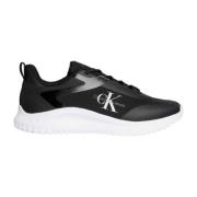 Calvin Klein Jeans Casual Sarta Textil Sneakers för Män Black, Herr