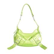 Biasia Shoulder Bags Green, Dam