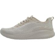 Skechers Stiliga Chaos Sneakers Beige, Dam