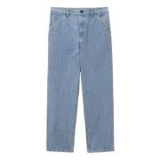 Carhartt Wip Straight Jeans Blue, Herr