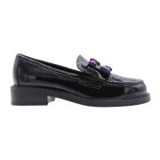 Brù Milano Stiliga Unimak Mocassin Loafers Black, Dam