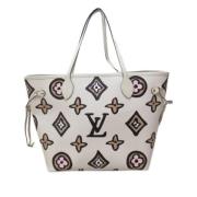 Louis Vuitton Vintage Pre-owned Laeder louis-vuitton-vskor White, Dam