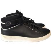 Dior Vintage Pre-owned Laeder sneakers Black, Dam