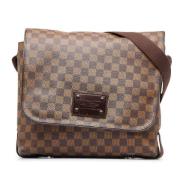 Louis Vuitton Vintage Pre-owned Canvas louis-vuitton-vskor Brown, Dam