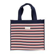 Marni Randig shopper väska Multicolor, Dam