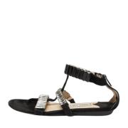 Jimmy Choo Pre-owned Pre-owned Mocka sandaler Black, Dam