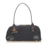 Gucci Vintage Pre-owned Laeder axelremsvskor Black, Dam