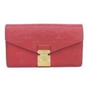 Louis Vuitton Vintage Pre-owned Canvas plnbcker Red, Dam