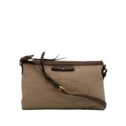 Prada Vintage Pre-owned Canvas prada-vskor Brown, Dam