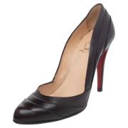 Christian Louboutin Pre-owned Pre-owned Laeder klackskor Brown, Dam