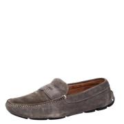 Prada Vintage Pre-owned Mocka lgskor Gray, Dam