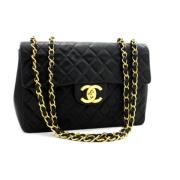 Chanel Vintage Pre-owned Läder chanel-vskor Black, Dam