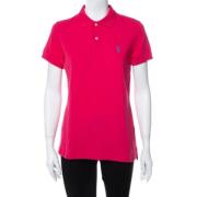 Ralph Lauren Pre-owned Pre-owned Bomull toppar Pink, Dam