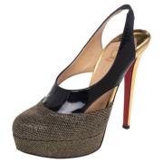 Christian Louboutin Pre-owned Pre-owned Laeder klackskor Black, Dam