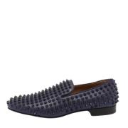 Christian Louboutin Pre-owned Pre-owned Laeder lgskor Blue, Dam