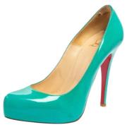 Christian Louboutin Pre-owned Pre-owned Laeder klackskor Green, Dam