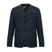 Paul Smith Herringbone blazer Blue, Herr