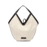 Gianni Chiarini Anfora O - Stilfull Handväska Beige, Dam