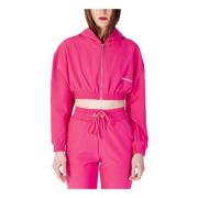 Hinnominate Fuchsia Hoodie med Dragkedja Pink, Dam