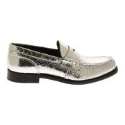 College Antik Tani Moccasins White, Dam