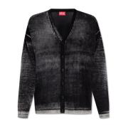 Diesel K-Larence cardigan Black, Herr