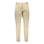 Gant Klassiska Beige Bomullsbyxor Beige, Herr