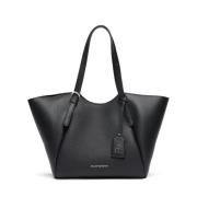 Stuart Weitzman Mångsidig Gogo Medium Tote Väska Black, Dam