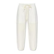 Moncler Panelbeklädda sweatpants Beige, Dam