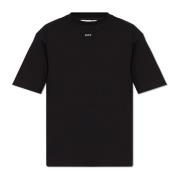 Off White Bomull T-shirt Black, Herr