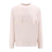 Givenchy Rosa Ribbstickad Sweatshirt Pink, Herr