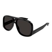 Saint Laurent SL 652 Solace 001 Sunglasses Black, Dam