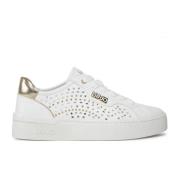 Liu Jo Silvia 95 Sneaker Vit Metallic White, Herr