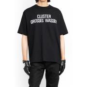 Undercover Svart Cluster Grosses Wasser T-Shirt Black, Herr