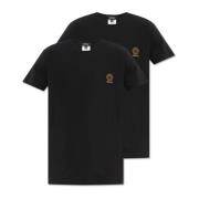 Versace Underkläder kollektion T-shirt 2-pack Black, Herr