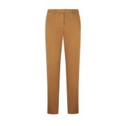 Boglioli Stretch bomulls chino byxor Beige, Dam