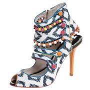 Sophia Webster Pre-owned Pre-owned Tyg sandaler Multicolor, Dam