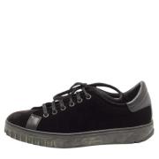 Salvatore Ferragamo Pre-owned Pre-owned Laeder sneakers Black, Dam