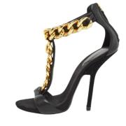 Giuseppe Zanotti Pre-owned Pre-owned Laeder klackskor Black, Dam