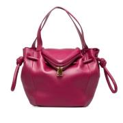 Bottega Veneta Vintage Pre-owned Laeder handvskor Pink, Dam