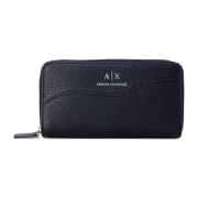 Armani Exchange Stor Damplånbok - Vår/Sommar Kollektion Black, Dam