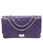 Chanel Vintage Pre-owned Laeder chanel-vskor Purple, Dam