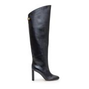 Maison Skorpios Over-knee Boots Black, Dam