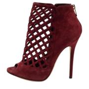 Jimmy Choo Pre-owned Pre-owned Mocka stvlar Red, Dam