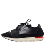 Balenciaga Vintage Pre-owned Tyg sneakers Black, Dam