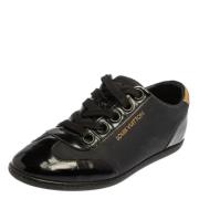 Louis Vuitton Vintage Pre-owned Nylon sneakers Black, Dam